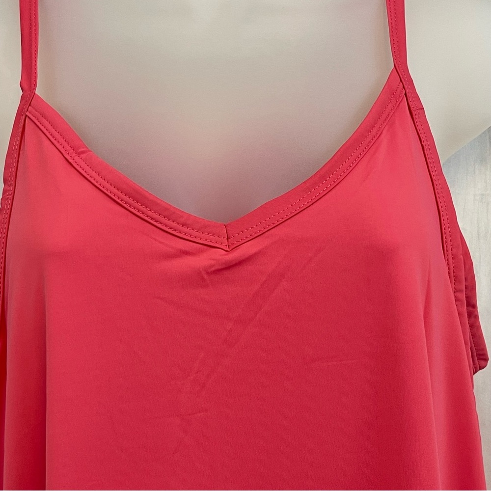Pink Sleeveless Movement Dress Pockets Built In Shorts Athletic Stretch Small - Picture 5 of 5
